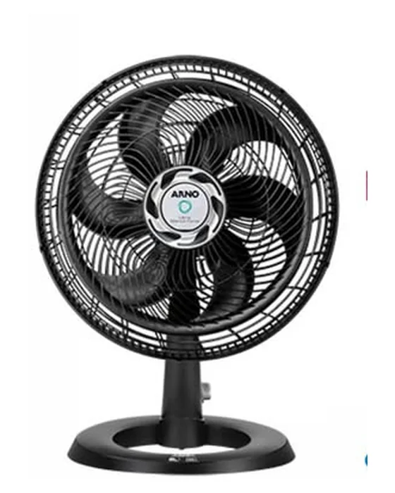 Ventilador de coluna preto